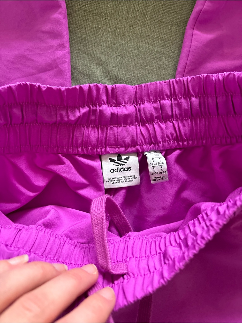 Women's Adidas Woven Cargo Pants - Picture 7 of 10